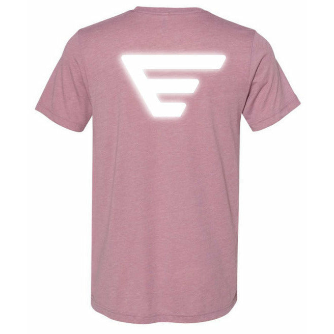 Exousia Tri-Blend Performance Reflective Shirt Mauve#color_mauve