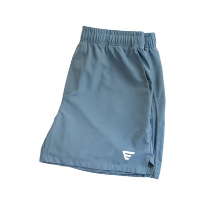 men 5 inch performance athletic short bluestone#color_bluestone