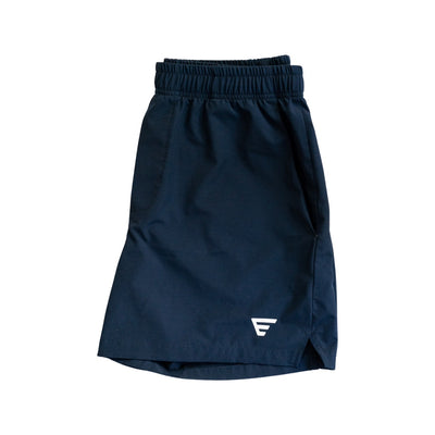 men 5 inch performance athletic short navy blue#color_navy-blue