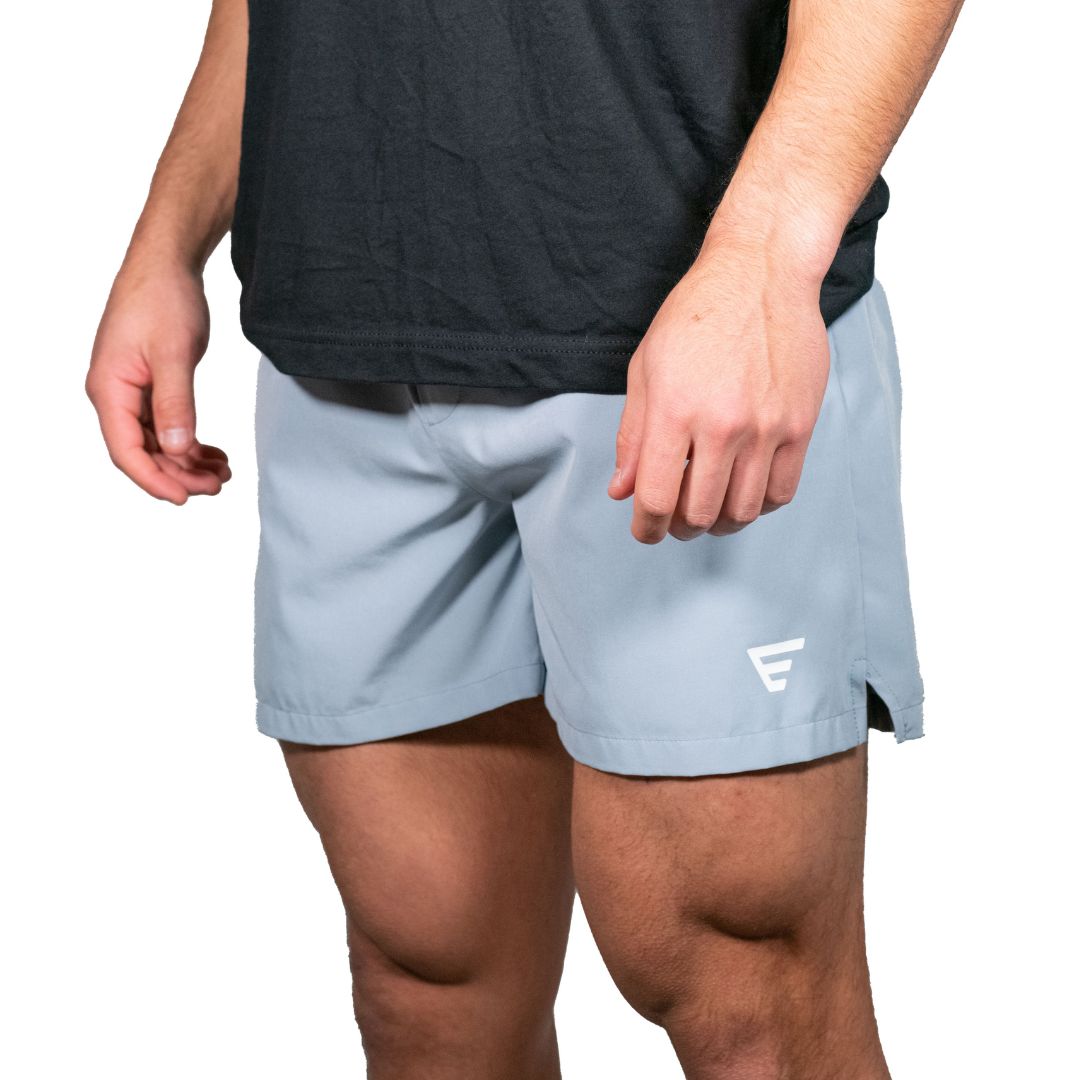 men 5 inch performance athletic short calm blue#color_calm-blue