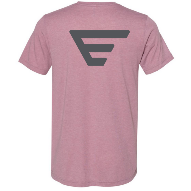 Exousia Tri-Blend Performance Reflective Shirt Mauve#color_mauve