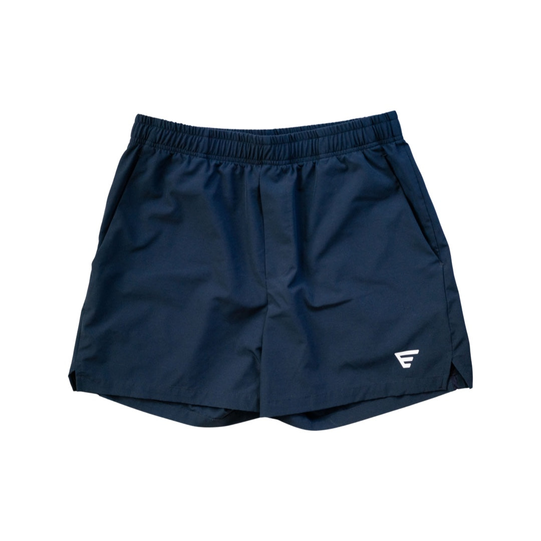 men 5 inch performance athletic short navy blue#color_navy-blue